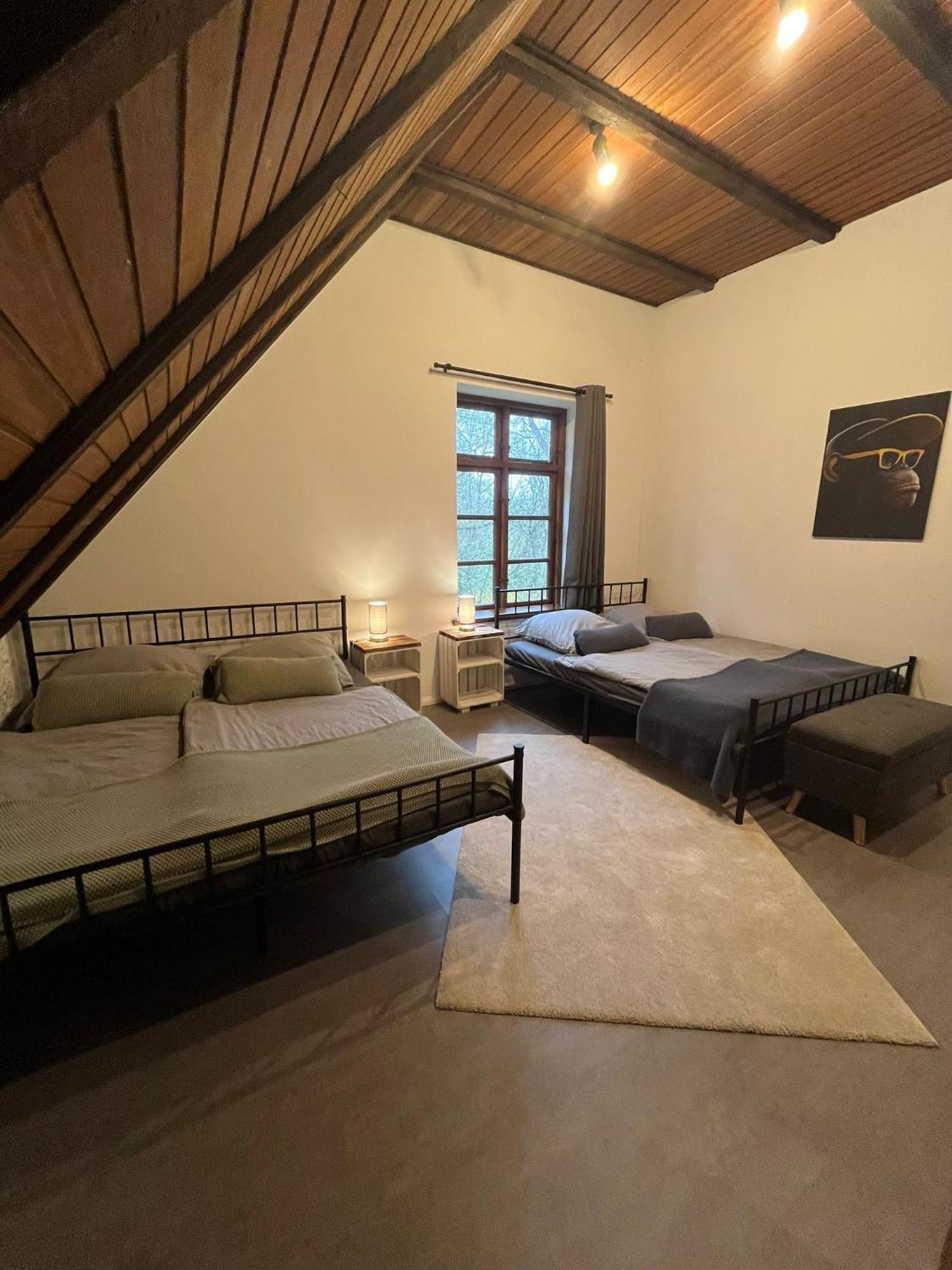 Ruhe Unter Reet-Haus Mit Sauna, Whirlpool Und Kamin Gnarrenburg المظهر الخارجي الصورة